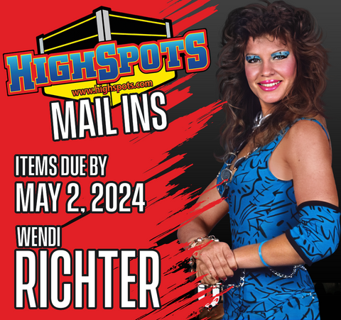 May 2nd - Wendi Richter Mail Ins