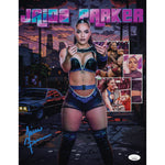 VGT 07-17 - Jadia Parker 11x14 METALLIC AsylumGFX (JSA)