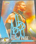 VGT 07-17 - Adam Page 2021 AEW Blue Base Trading Card