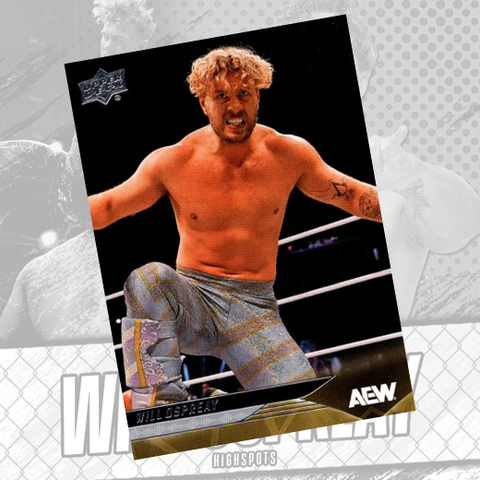 *Signed* Will Ospreay UD #60 Trading Card w/ Case