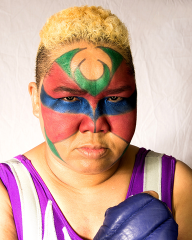 *Signed* Aja Kong Up Close 8x10 Promo
