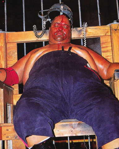 *Signed* Abdullah The Butcher Chair 8x10 Promo or 11x14 Poster (JSA)