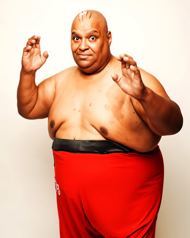 *Signed* Abdullah The Butcher Pose 8x10 Promo or 11x14 Poster (JSA)