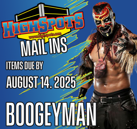 August 14th - Boogeyman Mail Ins
