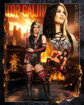 *Signed* Bea Priestley AsylumGFX Metallic 8x10 Promo or 11x14 Poster