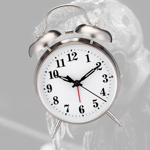 *Signed* The Boogeyman 4 Inch Face Clock