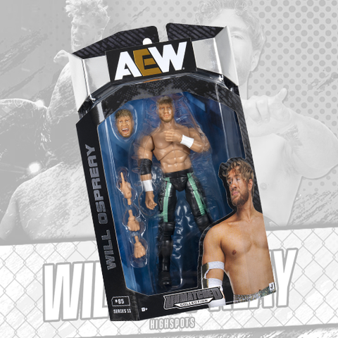 *Signed* Will Ospreay AEW Figure w/ Case (JSA)