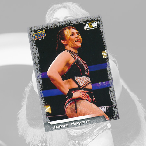 *Signed* Jamie Hayter Card 1 Trading Card w/ Case