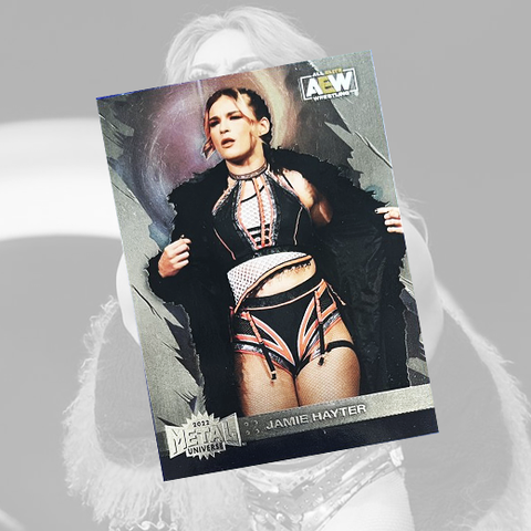 *Signed* Jamie Hayter Card 2 Trading Card w/ Case