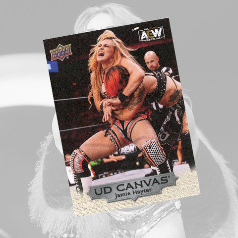 *Signed* Jamie Hayter Card 6 Trading Card w/ Case