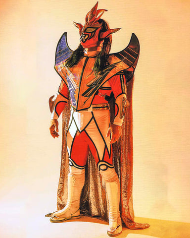 *Signed* Jushin Liger Thunder Pose 8x10 Promo or 11x14 Poster (JSA)