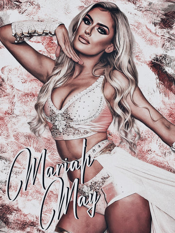 *Signed* Mariah May MSC Metallic 8x10 Promo