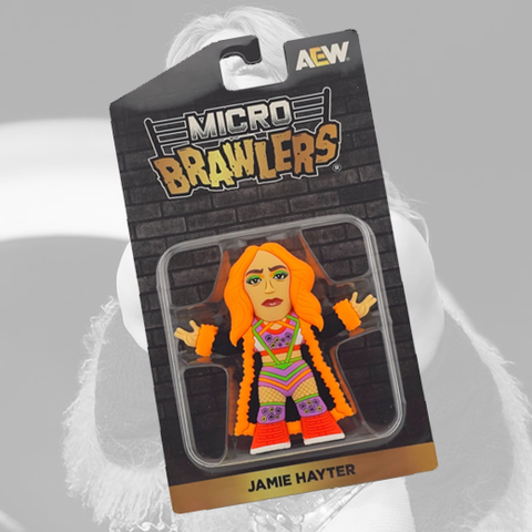 *Signed* Jamie Hayter Micro Brawler Figure (JSA)