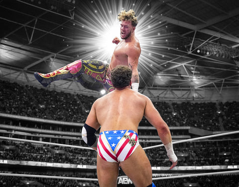 *Signed* Will Ospreay Spotlight Metallic 8x10 Promo or 11x14 Poster (JSA)