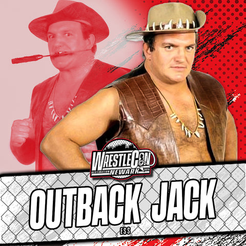Wrestlecon Newark - Outback Jack Mail Ins (JSA)