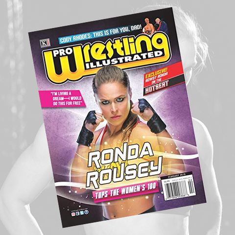 *Signed* Ronda Rousey PWI Magazine (JSA)