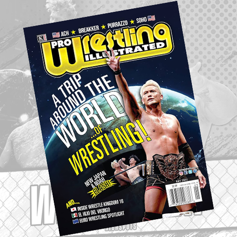 *Signed* Kazuchika Okada PWI May 2022 Magazine (JSA)