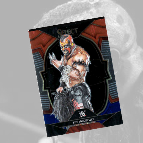 *Signed* The Boogeyman Panini Select Trading Card w/ Case
