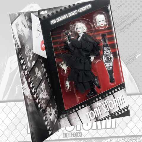 *Signed* Toni Storm Ringside Exclusive Figure (JSA)