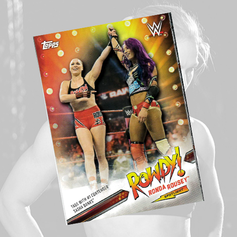 *Signed* Ronda Rousey ROWDY #36 Trading Card w/ Hardcase
