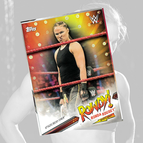 *Signed* Ronda Rousey ROWDY #39 Trading Card w/ Hardcase