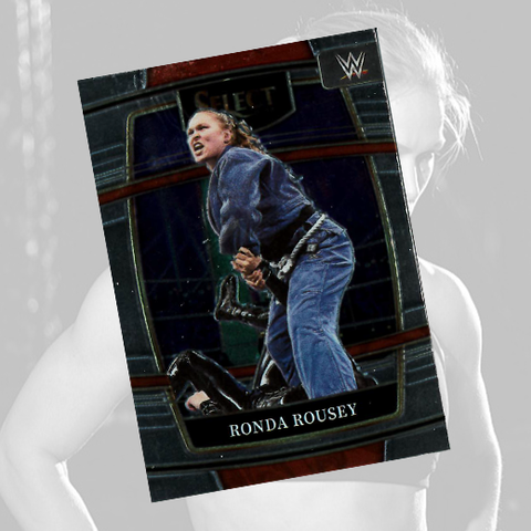 *Signed* Ronda Rousey Select #90 Trading Card w/ Hardcase