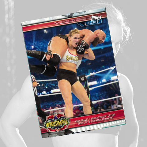 *Signed* Ronda Rousey WM #36 Trading Card w/ Hardcase