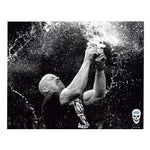*Signed* Stone Cold Steve Austin B&W Beer Smash High WWE Original 8 x 10 Promo