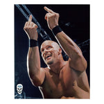 *Signed* Stone Cold Steve Austin Double Salute WWE Original 8 x 10 Promo