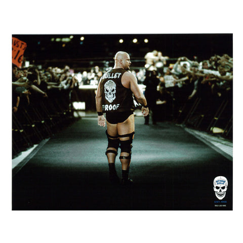 *Signed* Stone Cold Steve Austin Bullet Proof WWE Original 8 x 10 Promo