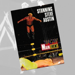 *Signed* Stunnnig Steve Austin 1995 WCW Main Event Rookie Card #29