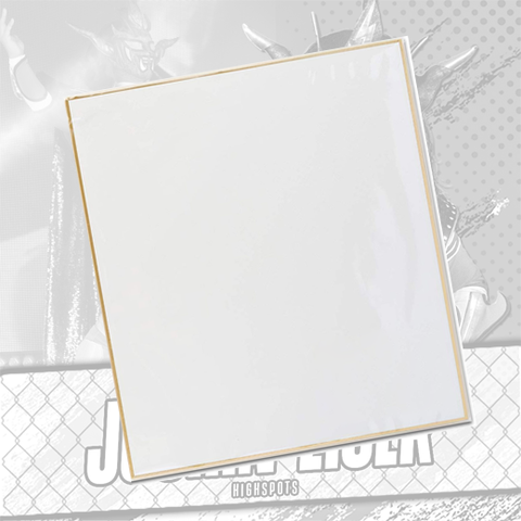 *Signed* Jushin Liger Shikishi Board (JSA)