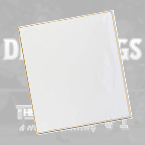 *Dual Signed* Ding Dongs Shikishi Board (JSA)