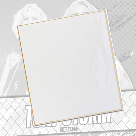 *Signed* Toni Storm Shikishi Board (JSA)