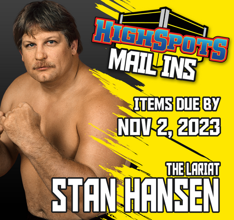 Nov 2nd - Stan Hansen Mail Ins