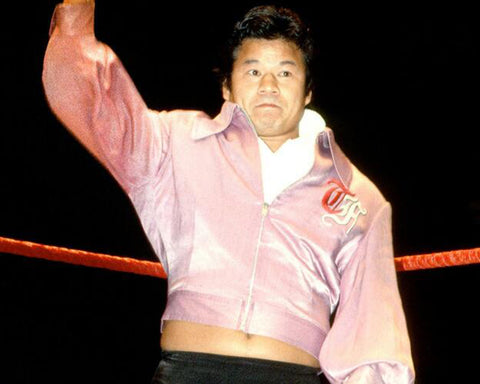 *Signed* Tatsumi Fujinami Jacket 8x10 Promo or 11x14 Poster (JSA)