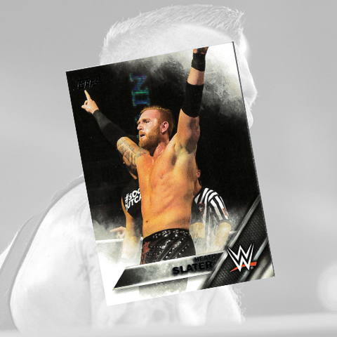 *Signed* Heath Slater Topps Trading Card w/ Case